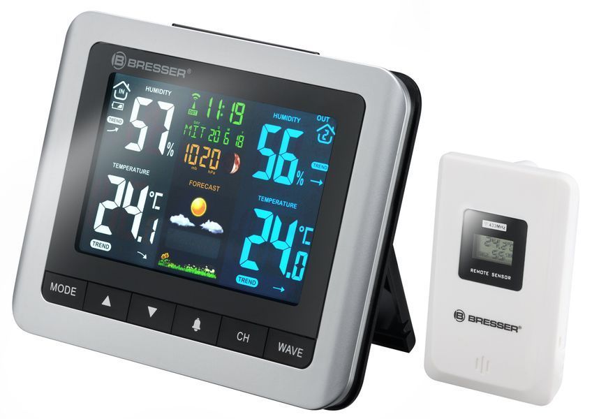 Метеостанція Bresser MeteoTemp WTM Color 7007510 фото
