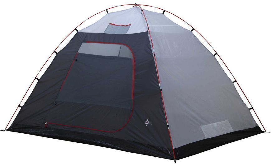 Палатка High Peak Tessin 4 Dark Grey/Red (10222) 925391 фото
