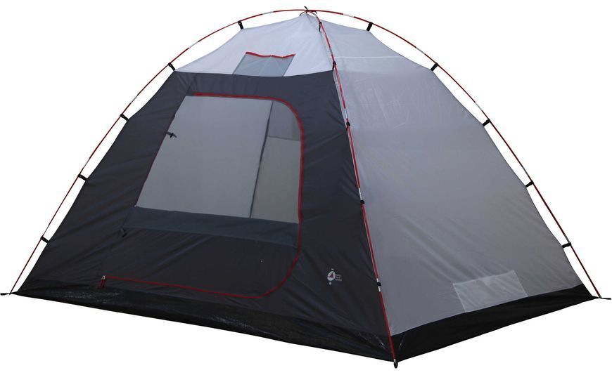 Палатка High Peak Tessin 4 Dark Grey/Red (10222) 925391 фото