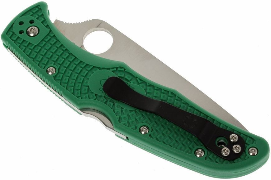 Ніж Spyderco Endura 4 Flat Ground Зелений C10FPGR 870131 фото