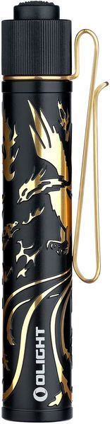 Ліхтар Olight I3T 2 EOS Dragon & Phoenix Golden 0.0000.0843 23704381 фото