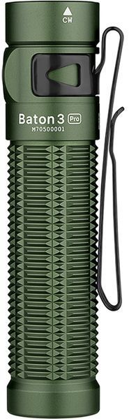 Фонарь Olight Baton 3 Pro CW OD Green (1500 Lm) 0.0000.0574 23704889 фото