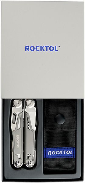 Мультитул Rocktol SK02VG 19 в 1 с титановым покрытием + нейлоновый чехол в подарочной коробке SK02VG 4009504 фото