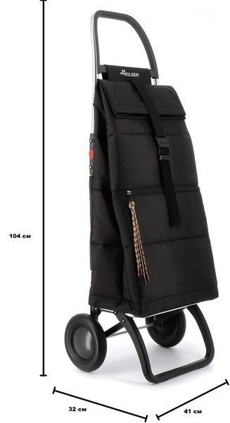 Сумка-тележка Rolser Big Polar 2 Negro (BIG001-1023) 931439 фото