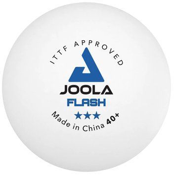 М'ячі для настільного тенісу Joola Flash 40+ White ITTF 3 шт 40042 932154 фото