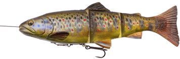 Силікон Savage Gear 4D Line Thru Trout MS 200mm 98.0g #03 Dark Brown Trout 18540459 фото