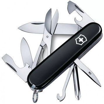 Швейцарський ніж Victorinox Super Tinker 91 мм 14 функцій Чорний (1.4703.3) V77552827 фото