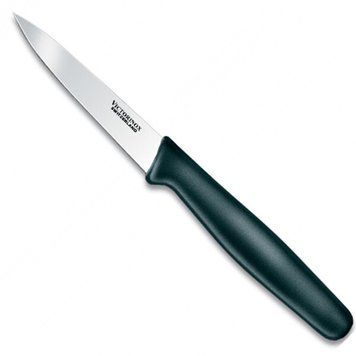 Нож кухонный для чистки Victorinox Standart 8 см Черный 5.3003 4004422 фото