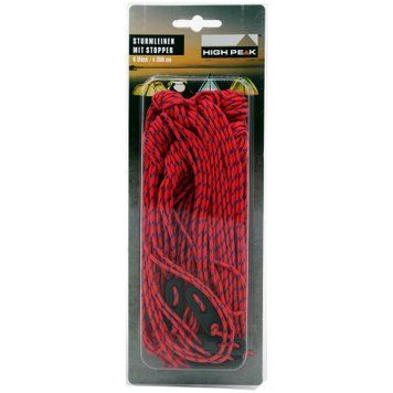 Відтяжки High Peak Guy Rope Set with Runner 350 см 6 шт. Red (42258) 929004 фото