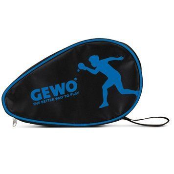 Чехол для ракетки Gewo Round Cover Nova Black/Light blue 117529162 931901 фото