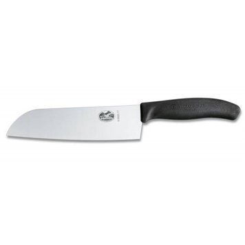 Нож кухонный Victorinox SwissClassic Santoku 17 см Черный 6.8503.17 4004787 фото