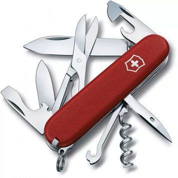Швейцарський ніж Victorinox Climber Mat 91 мм Червоний матовий лак (1.3703_M0007p) V77552757 фото