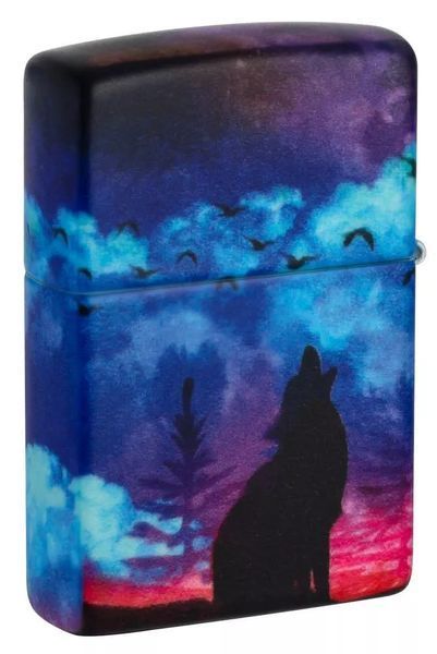 Зажигалка Zippo Wolf Design бензиновая 49683 V77550807 фото