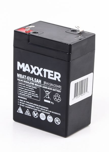 Аккумуляторная батарея Maxxter MBAT-6V4.5AH MBAT-6V4.5AH 1604456 фото