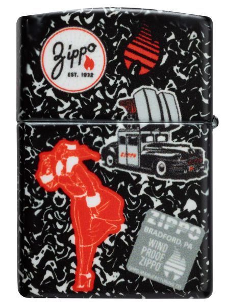 Зажигалка Zippo 46707 Zippo Notebook Design 77890066 фото