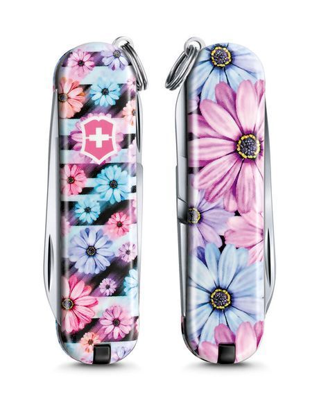 Швейцарський ніж Victorinox Сlassic LE Dynamic Floral 0.6223.L2107 4008396 фото