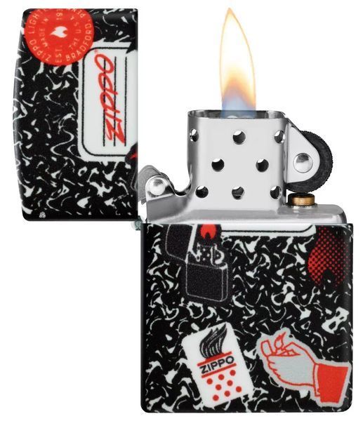 Зажигалка Zippo 46707 Zippo Notebook Design 77890066 фото