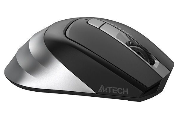 Мышь беспроводная A4Tech Fstyler FG35 (Grey), USB, цвет черный+серый FG35 (Grey) 1604338 фото