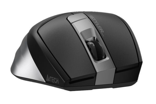 Мышь беспроводная A4Tech Fstyler FG35 (Grey), USB, цвет черный+серый FG35 (Grey) 1604338 фото