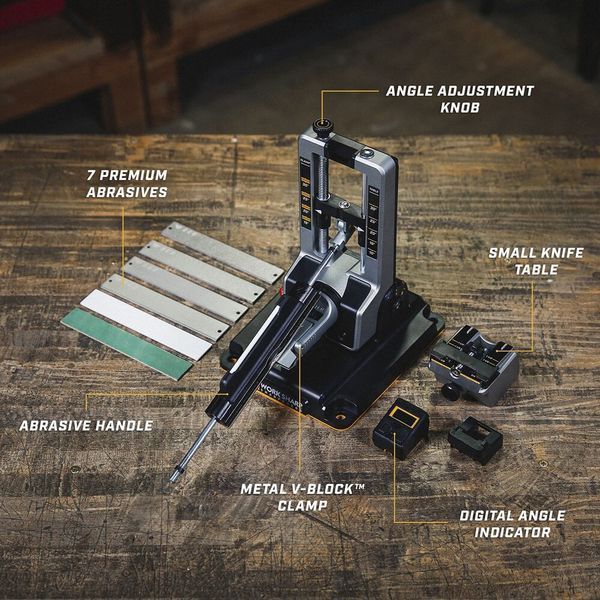 Точилка механічна Work Sharp Professional Precision Adjust Knife Sharpener WSBCHPAJ-PRO 4008984 фото
