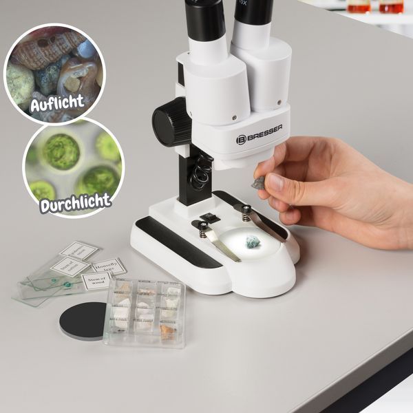 Микроскоп Bresser Junior Stereo 20х-50x (8852001) WC-009 фото