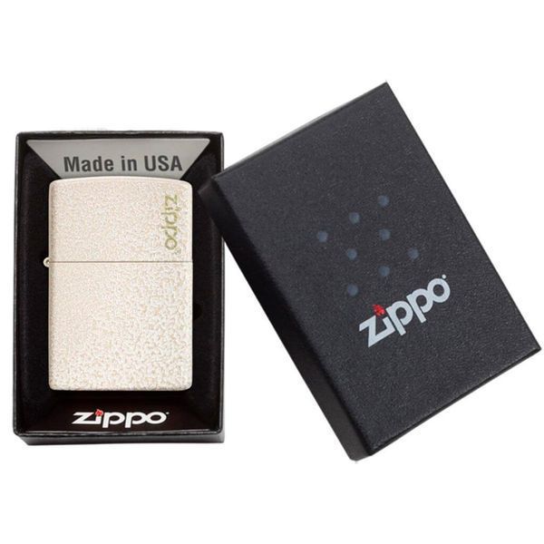 Запальничка Zippo Reg Mercury Glass Matte Logo 49181 ZL V77550770 фото