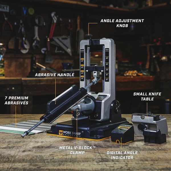 Точилка механічна Work Sharp Professional Precision Adjust Knife Sharpener WSBCHPAJ-PRO 4008984 фото