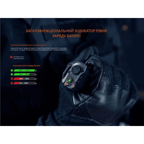 Фонарь с УФ светом Fenix ​​TK35R 5800 Lm 100001967 фото