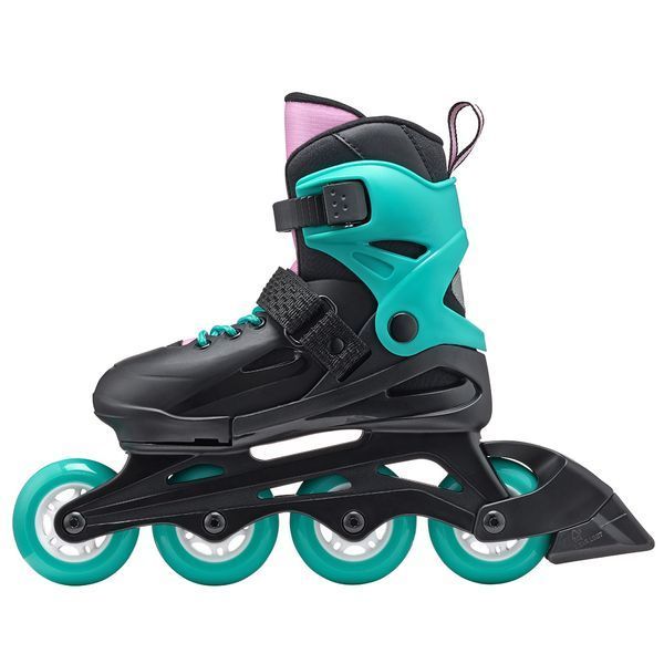 Rollerblade роликові ковзани Fury black-sea green 29-33 29308 фото