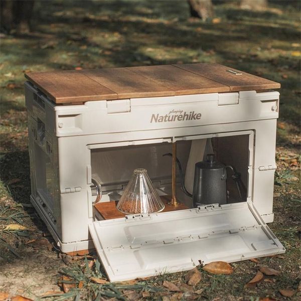 Складаний контейнер Naturehike NH20SJ036 80 л, Сірий 90869 фото