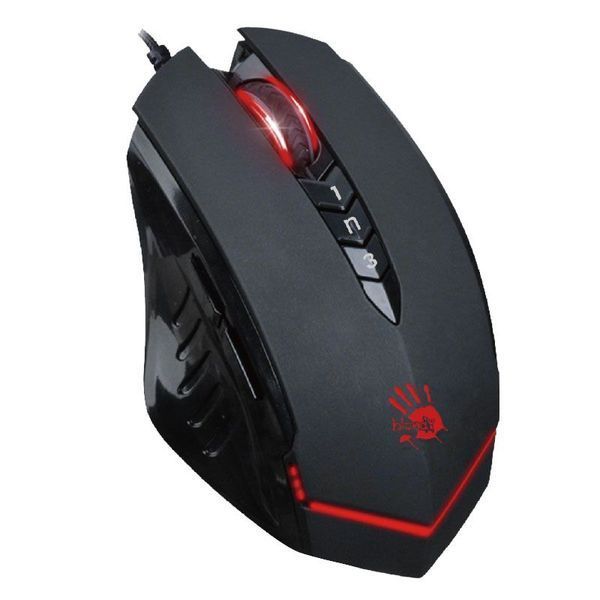 Миша ігрова A4-Tech Bloody V8MA, чорна, з підсвічуванням, USB V8MA Bloody (Black) 1605783 фото