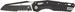 Нож Microtech MSI Single Edge Tri-Grip BB PS Black Полусеррейтор 210T-2PMBK 14090651 фото 1