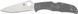 Нож Spyderco Endura 4 Flat Ground Серый C10FPGY 870132 фото 1