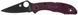 Ніж Spyderco Delica 4 Lightweight BB Micro-Melt PD1 FRN Burgundy C11BGBKP 871696 фото 1