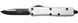 Ніж Microtech UTX-85 Drop Point S/E Stonewash Standard White 231-1CR 14090726 фото 1