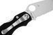 Ніж Spyderco Military 2 PS G-10 Полусеррейтор Black C36GPS2 871705 фото 5