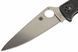 Нож Spyderco Endura 4 Flat Ground Серый C10FPGY 870132 фото 6