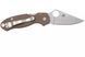 Нож Spyderco Para 3 Sprint Run CPM-15V G-10 Brown C223GPBN15V 871716 фото 3