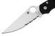 Ніж Spyderco Military 2 PS G-10 Полусеррейтор Black C36GPS2 871705 фото 3
