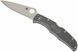 Нож Spyderco Endura 4 Flat Ground Серый C10FPGY 870132 фото 5