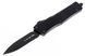 Ніж Microtech Combat Troodon Delta OTF fluted DLC Чорний 142-1CT-DSH 4009454 фото 1