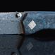 Нож Ocaso Delos Dark Matter Blue Damascus 12IBL 4008993 фото 3