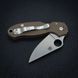 Нож Spyderco Para 3 Sprint Run CPM-15V G-10 Brown C223GPBN15V 871716 фото 11