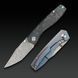 Нож Ocaso Delos Dark Matter Blue Damascus 12IBL 4008993 фото 2