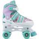 SFR роликовые коньки Spectra pink-green 33-37 19440 фото 2
