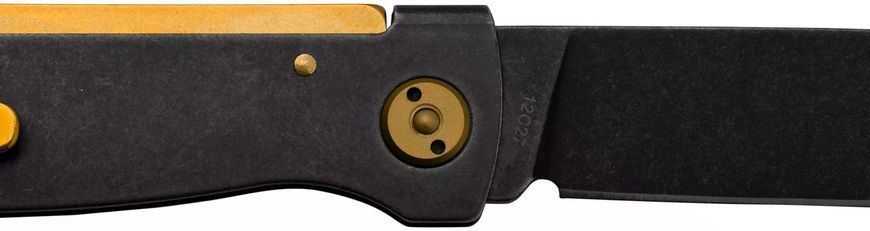 Ніж Boker Plus Atlas Black Stonewash Brass 01BO859 23731119 фото