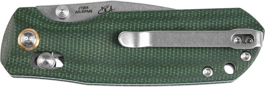 Нож CJRB Maximal AR-RPM9 Micarta Green J1954-MGN 27980479 фото