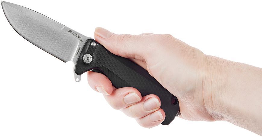 Ніж Lionsteel SR22 Aluminium Black SR22A BS 392105 фото