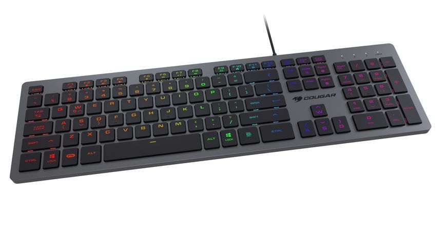 Клавіатура ігрова Cougar Vantar AX, з підсвічуванням, чорний колір, USB VANTAR AX Black 1605002 фото