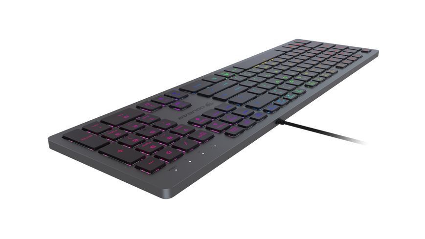 Клавіатура ігрова Cougar Vantar AX, з підсвічуванням, чорний колір, USB VANTAR AX Black 1605002 фото